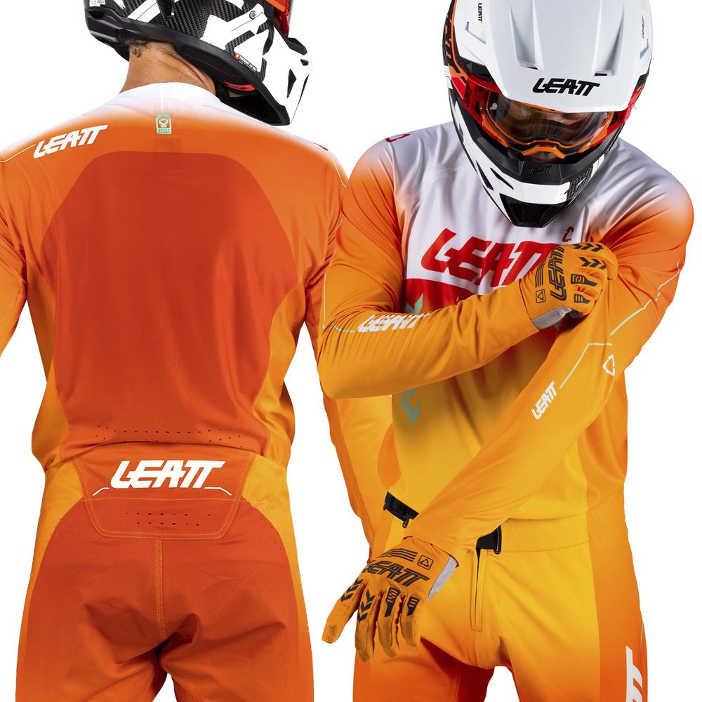 Leatt 2026 Motocross Combo Kit 5.5 Ultraweld Orange