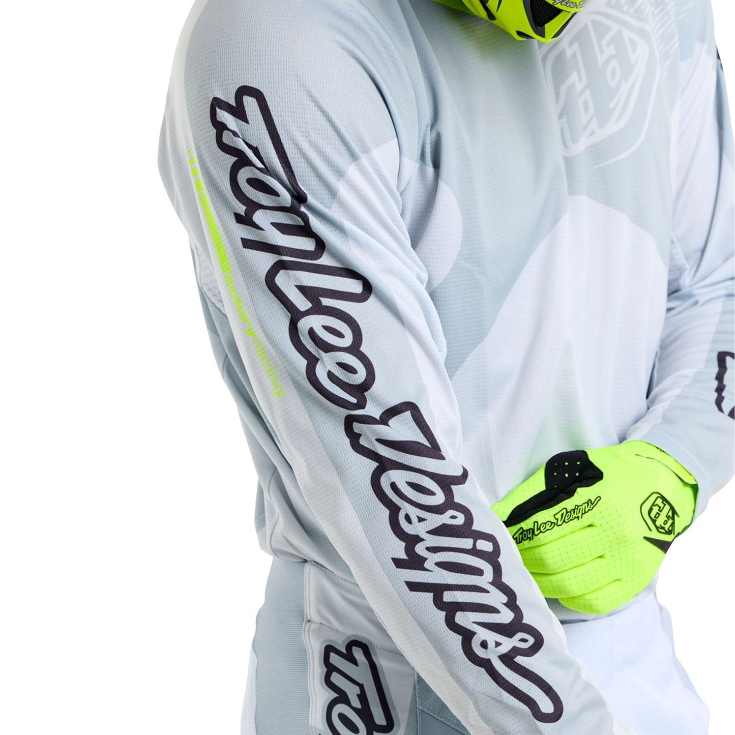 Troy Lee 2026 Motocross Jersey GP Pro Frames Vapor Grey