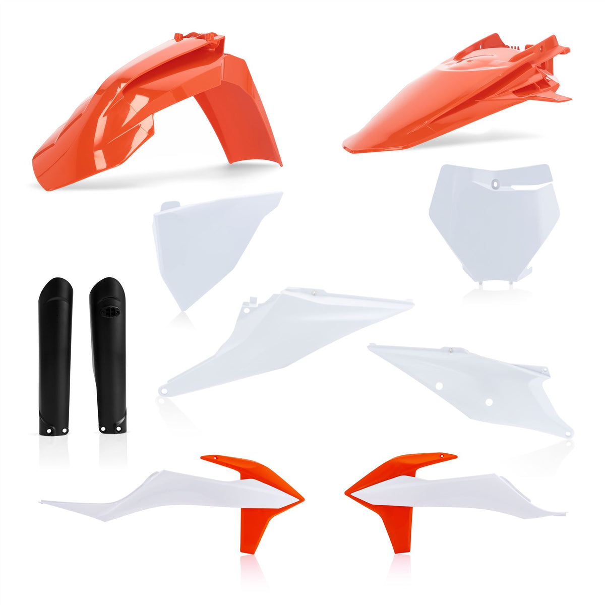 Acerbis Full Plastic Kit 2021 Colourway For KTM XC 250 2019