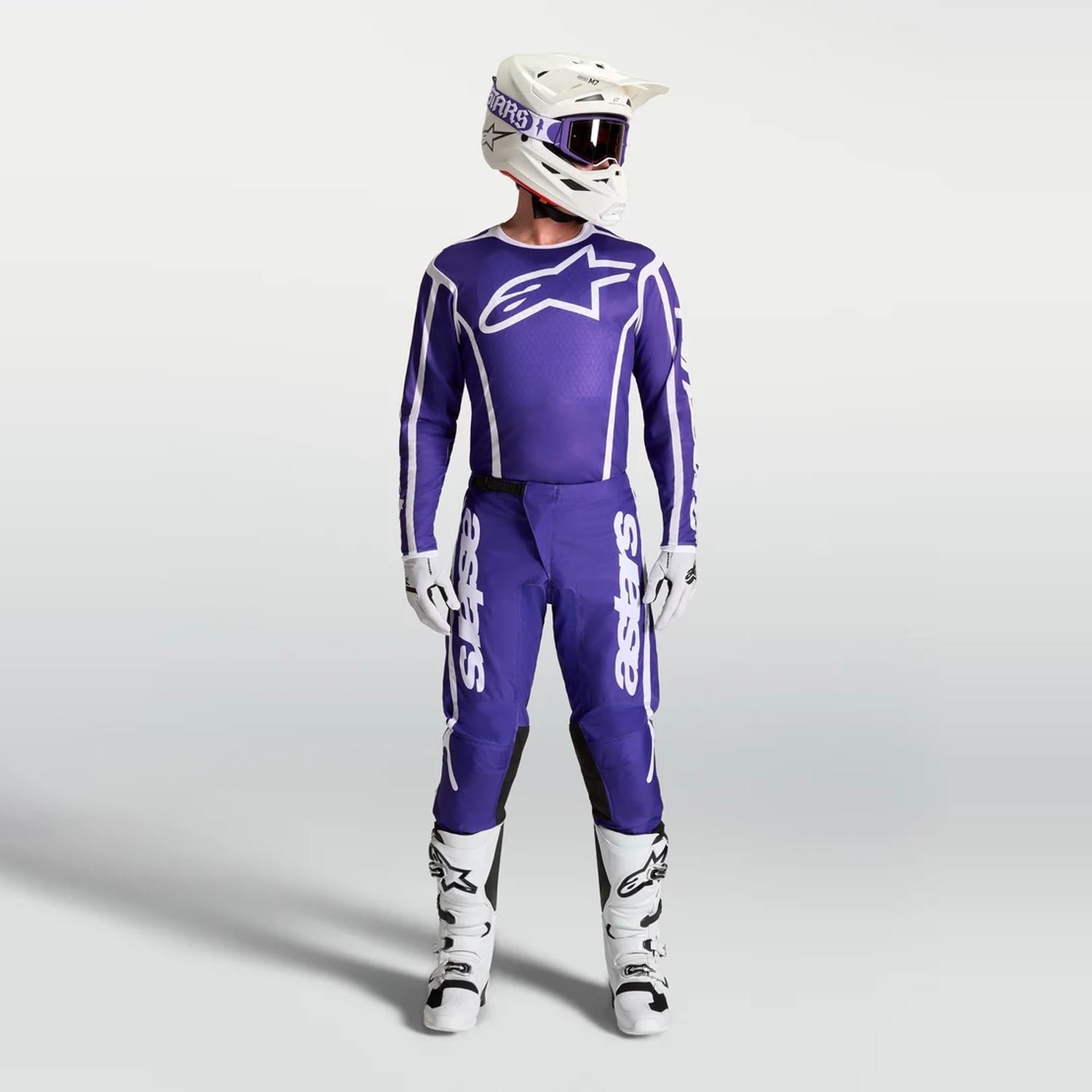 Alpinestars 2027 Fluid Apex MX Combo Kit Deep Blue White