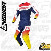 Answer Racing Syncron Charge Midnight Yellow Combo Kit