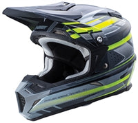 Answer Racing Helmet AR-5 Grey Black Hi Viz (With MIPS)