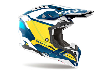 Airoh Helmet 2024 Aviator 3 Saber Blue Matt HPC Carbon