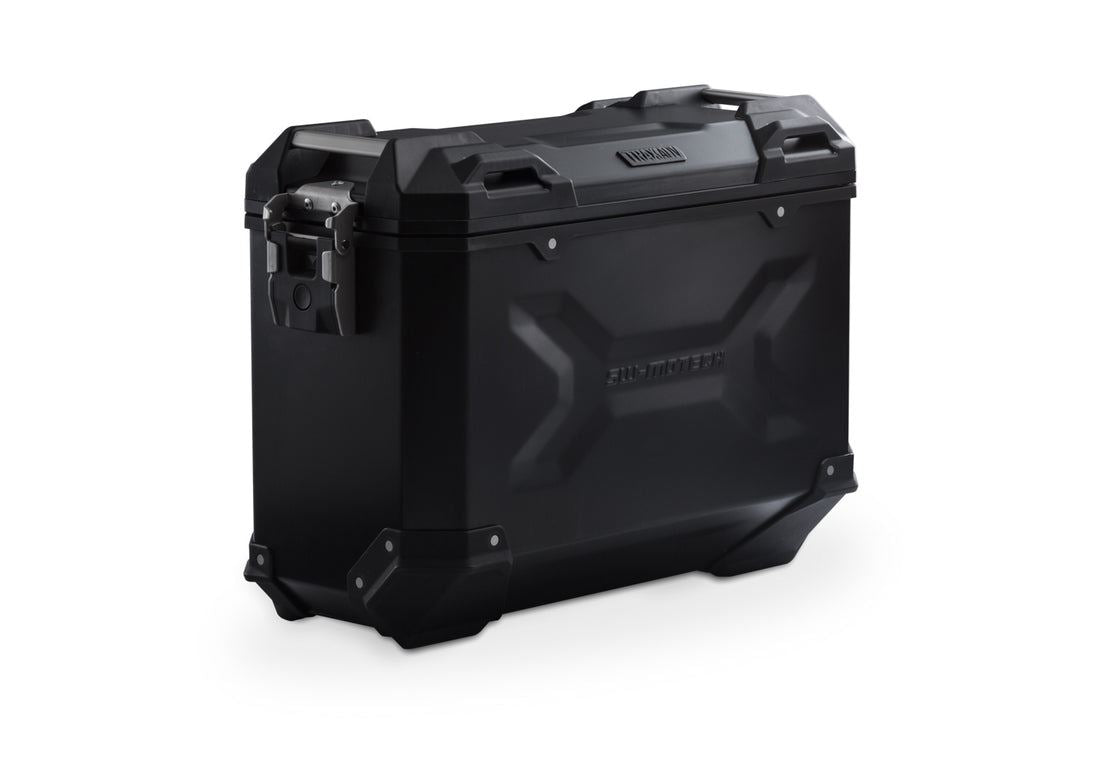 SW-Motech TRAX ADV Left Side Motorcycle Case Aluminum 37 Litre Black