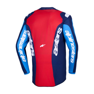 Alpinestars 2026 Fluid Grid Motocross Jersey Blue Red