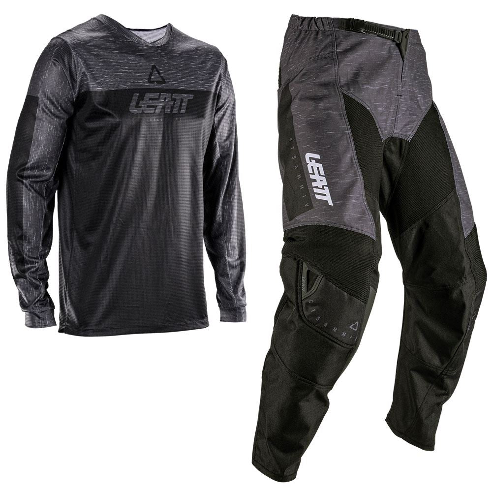 Leatt 2026 Motocross Combo Kit Youth 3.5 Stealth Black Grey
