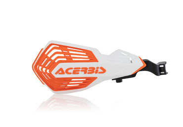 Acerbis K-Future Vented Handguards Orange White Husqvarna TE 150I 2020 - 2021