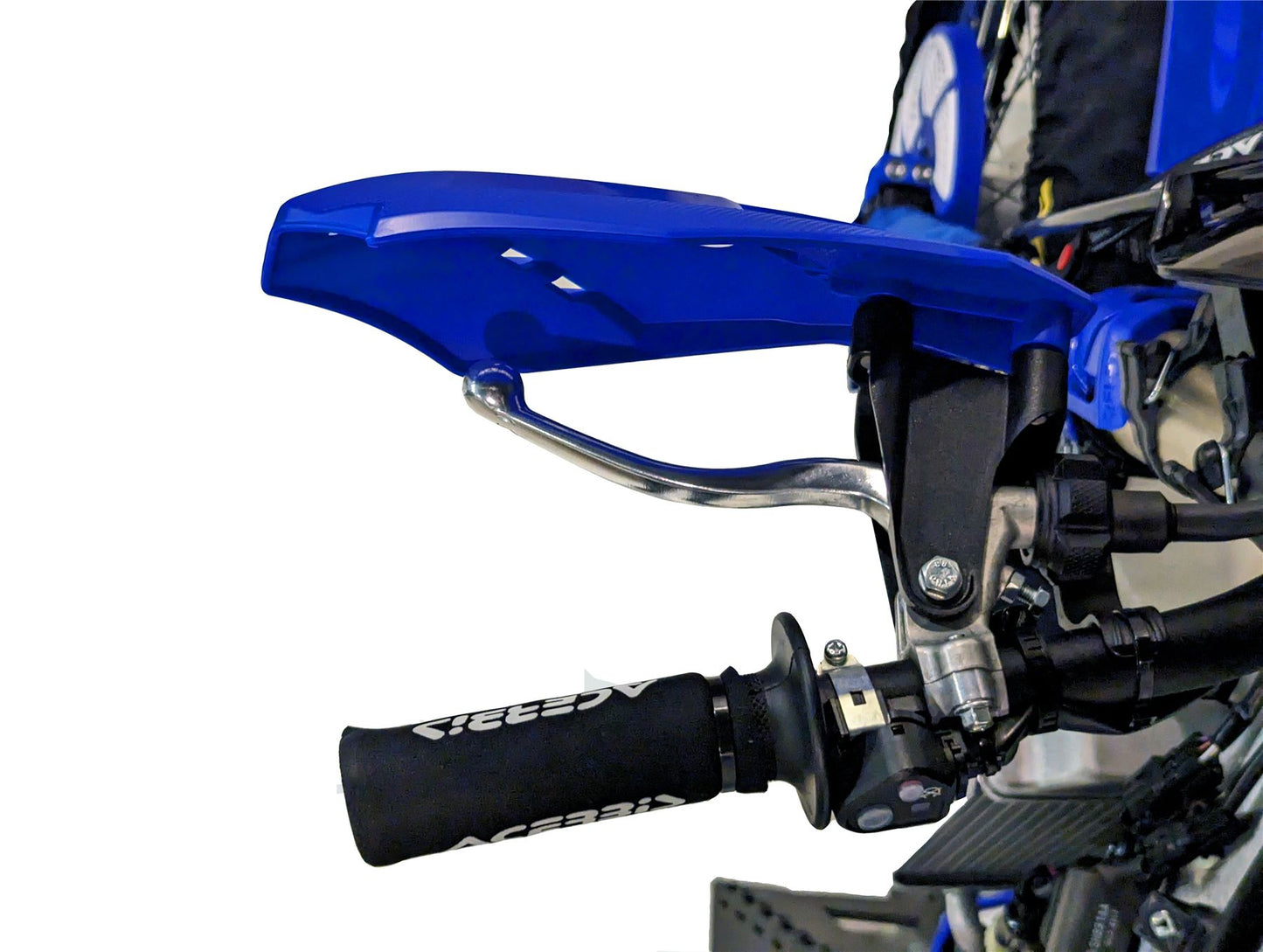 Acerbis K-Linear YKS Motocross Handguards Blue White Fantic XEF 250 2021 - 2024
