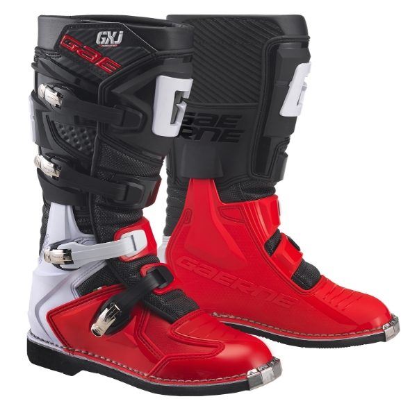 Gaerne Kids GXJ Motocross Boots Black Red