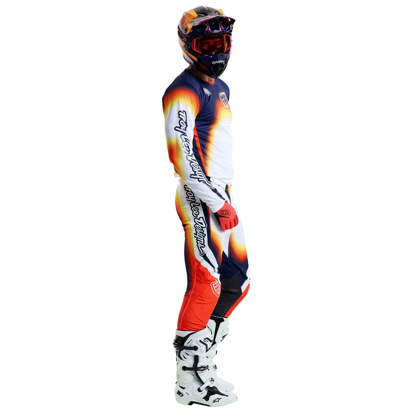 Troy Lee Designs Spring 2025 MX Combo Kit SE PRO Array White Navy
