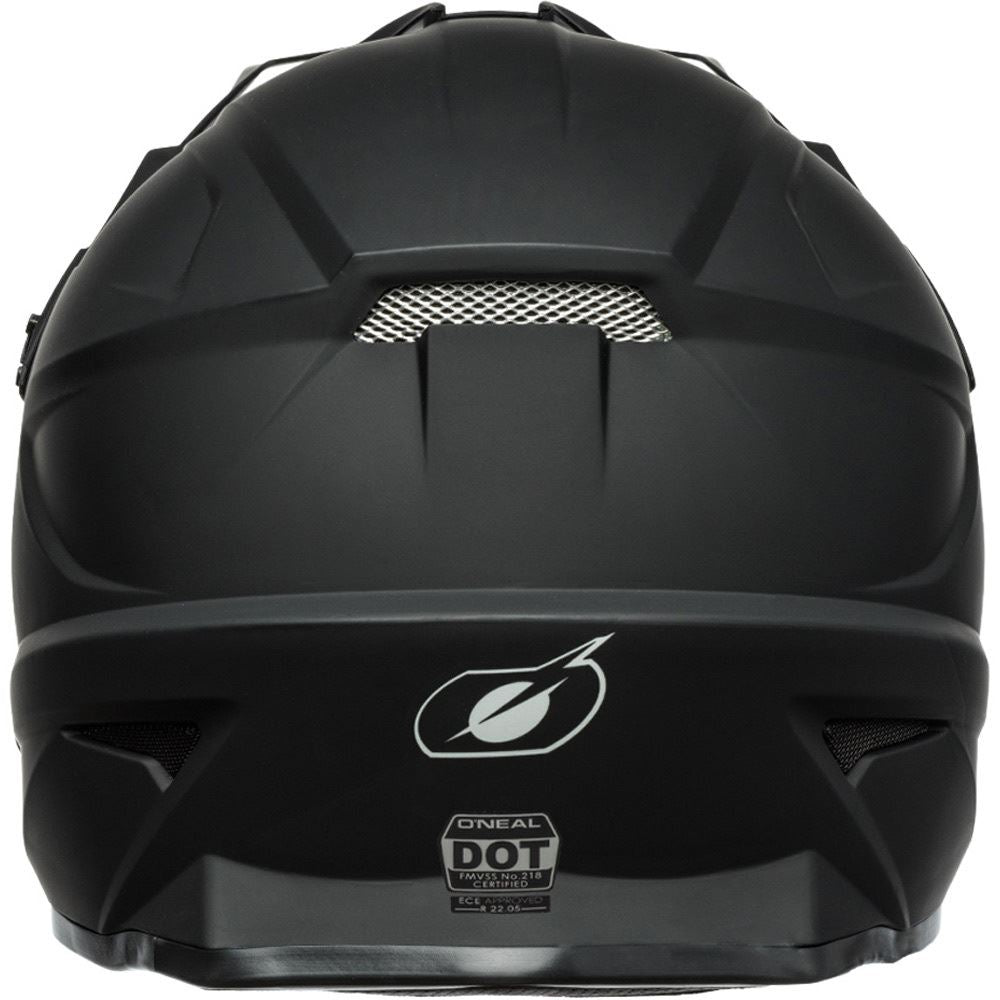 O'Neal 2024 Motocross Helmet 1SRS Youth Solid V.24 Black