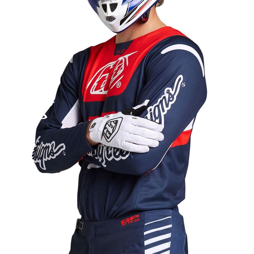 Troy Lee Designs 2025 Motocross Combo Kit Youth GP Pro Blends Navy Orange