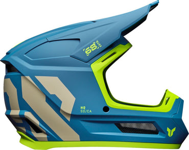 Thor MX Spring 2025 Youth Helmet Fleet Forge Blue