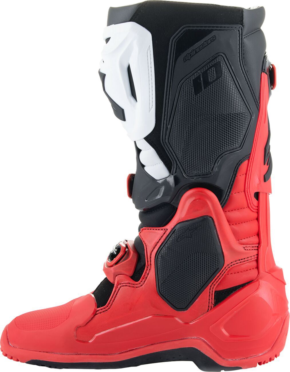 Alpinestars 2026 Tech 10 Enduro Adventure Boots Bright Red Black