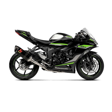 Akrapovic Carbon Fiber Racing Line Full Exhaust System For Kawasaki ZX-6 R 636 ABS 40th Anniversary 2024
