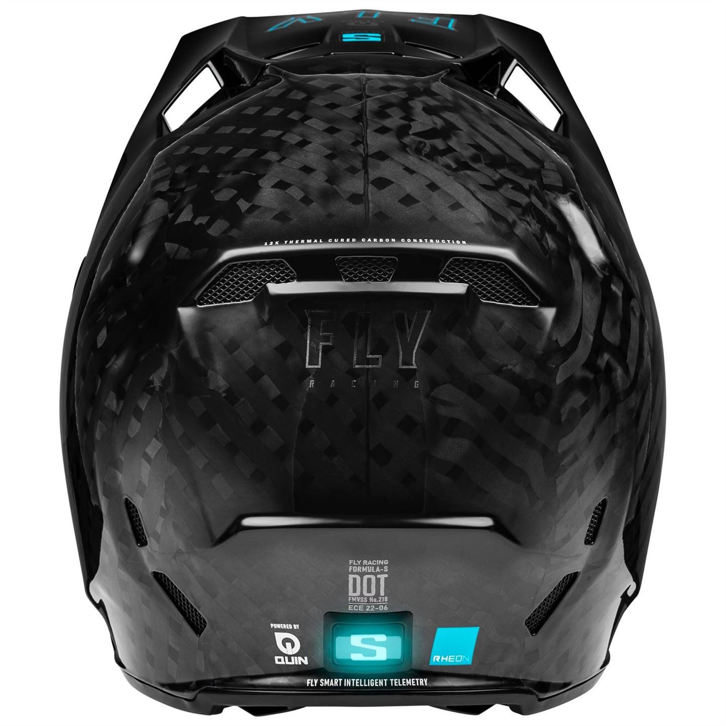 Fly Racing 2025 Formula S Carbon Motocross Helmet Black