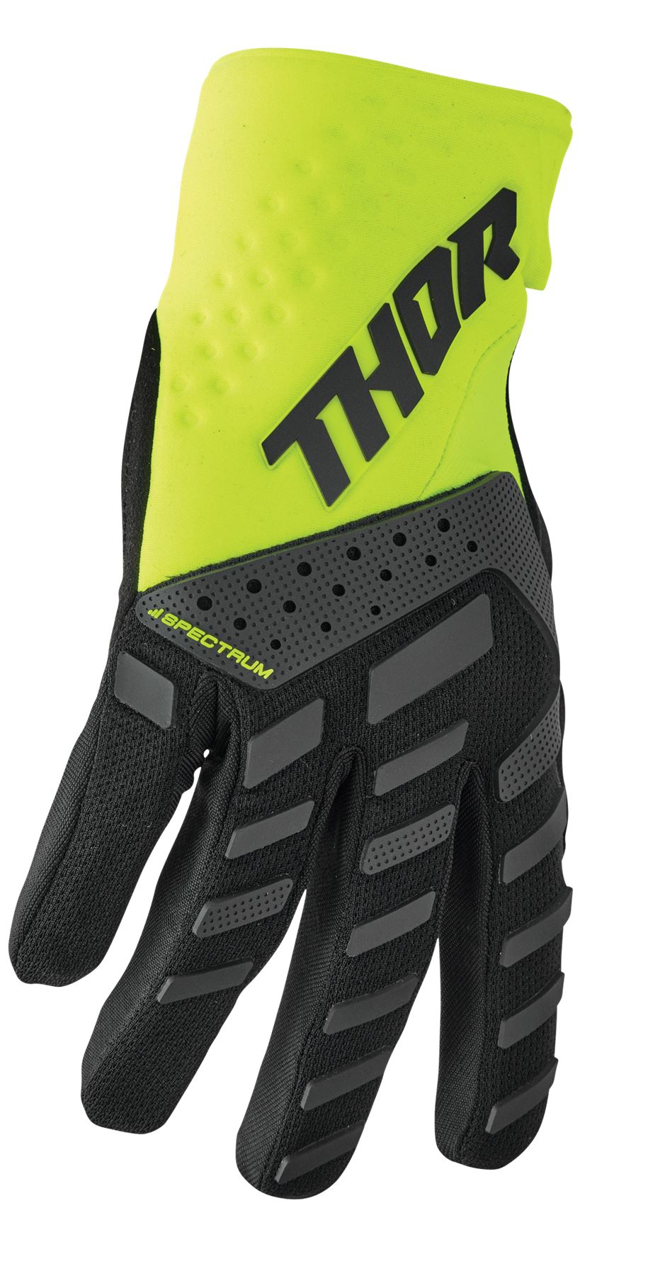 Thor 2024 Motocross Gloves Spectrum Yellow