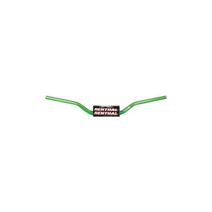 Renthal Fat Bar Fatbar Handlebars Honda Kawasaki Green 609 RC High