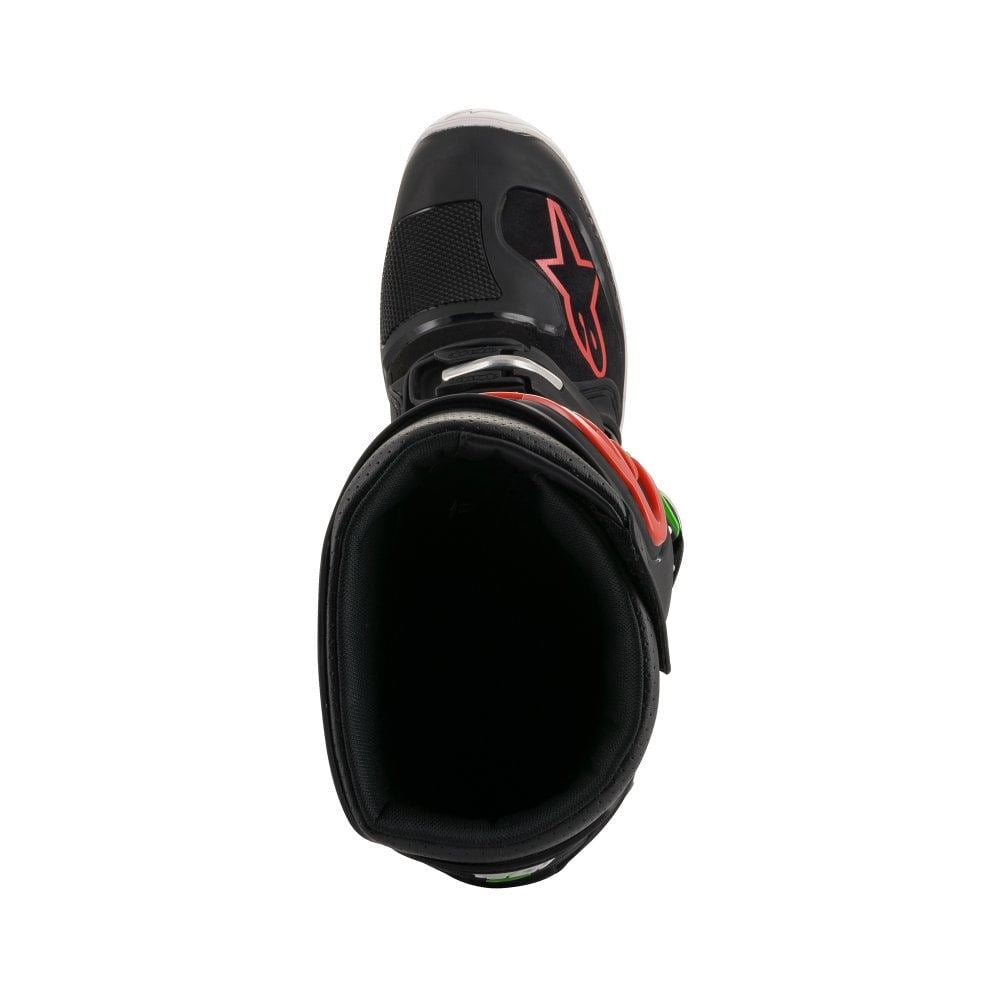 Alpinestars Tech 7 Motocross Boots Black Green Red CLEARANCE