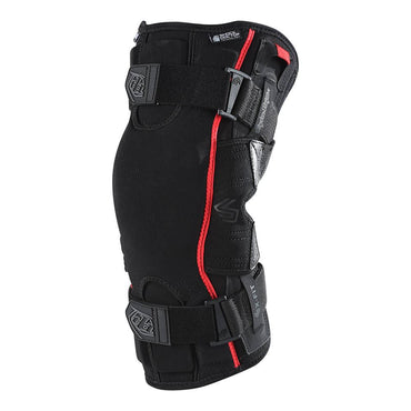 Troy Lee Designs 2025 Motocross 6400 Knee Braces Solid Black