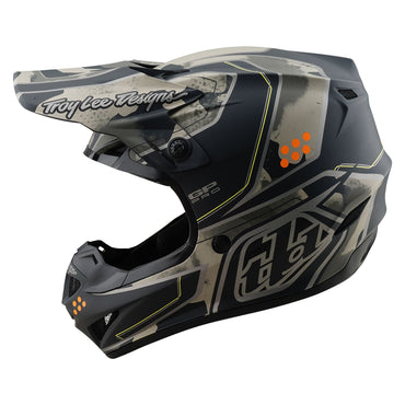 Troy Lee Designs Spring 2025 MX Helmet GP PRO Trooper Black Caper
