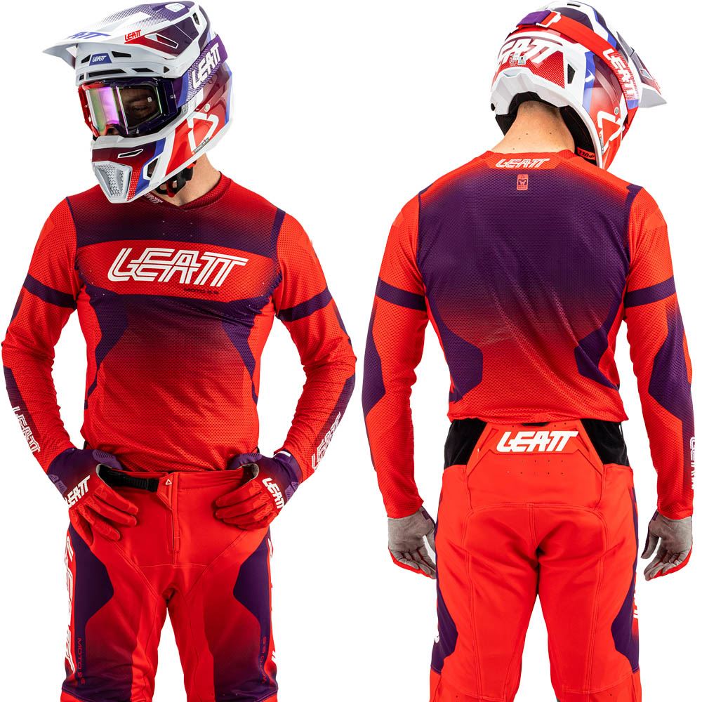 Leatt 2025 5.5 Ultraweld Motocross Jersey Sunburn