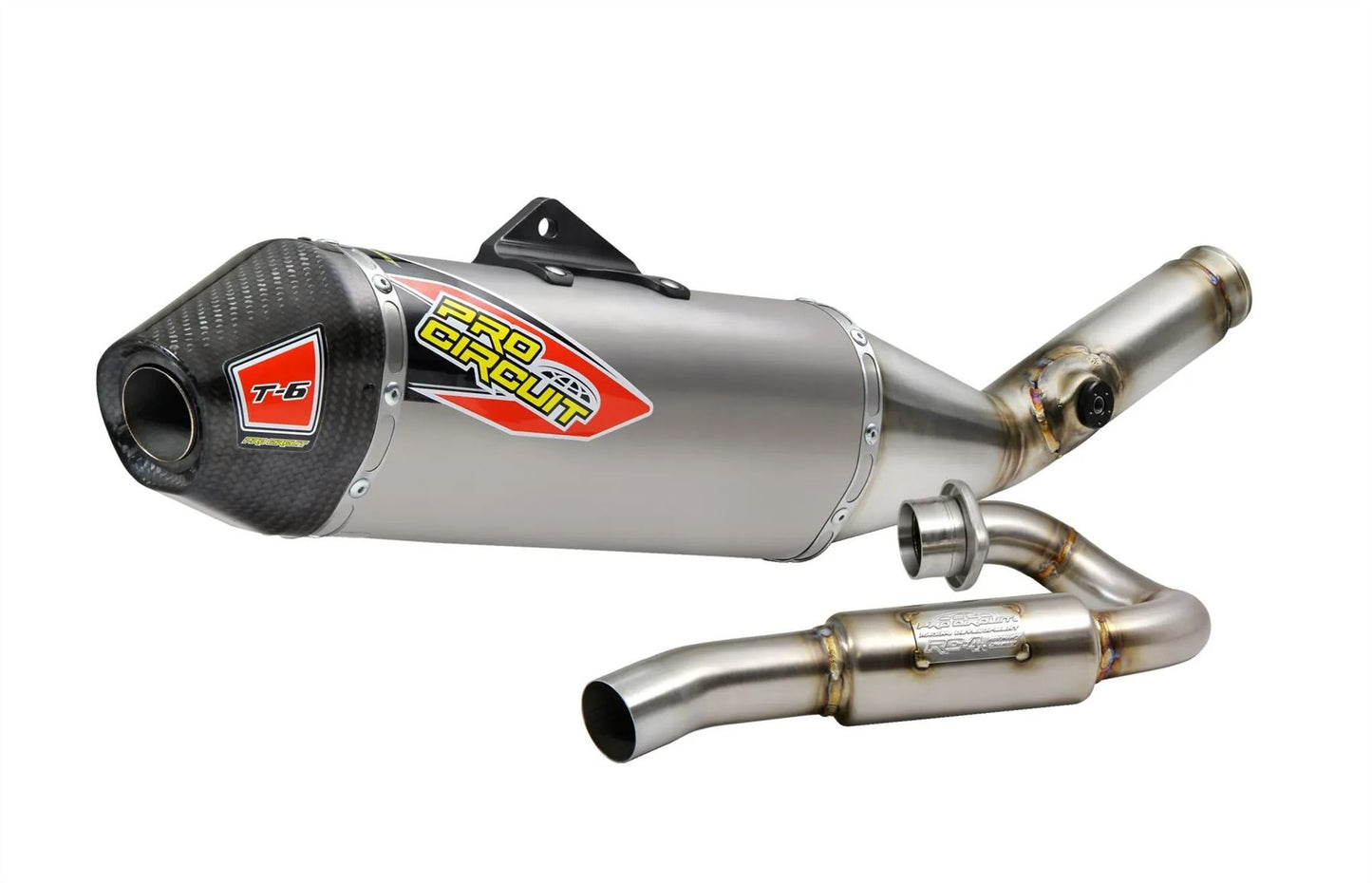Pro Circuit T-6 Euro Stainless Exhaust System For Kawasaki KX 450 2021-2022