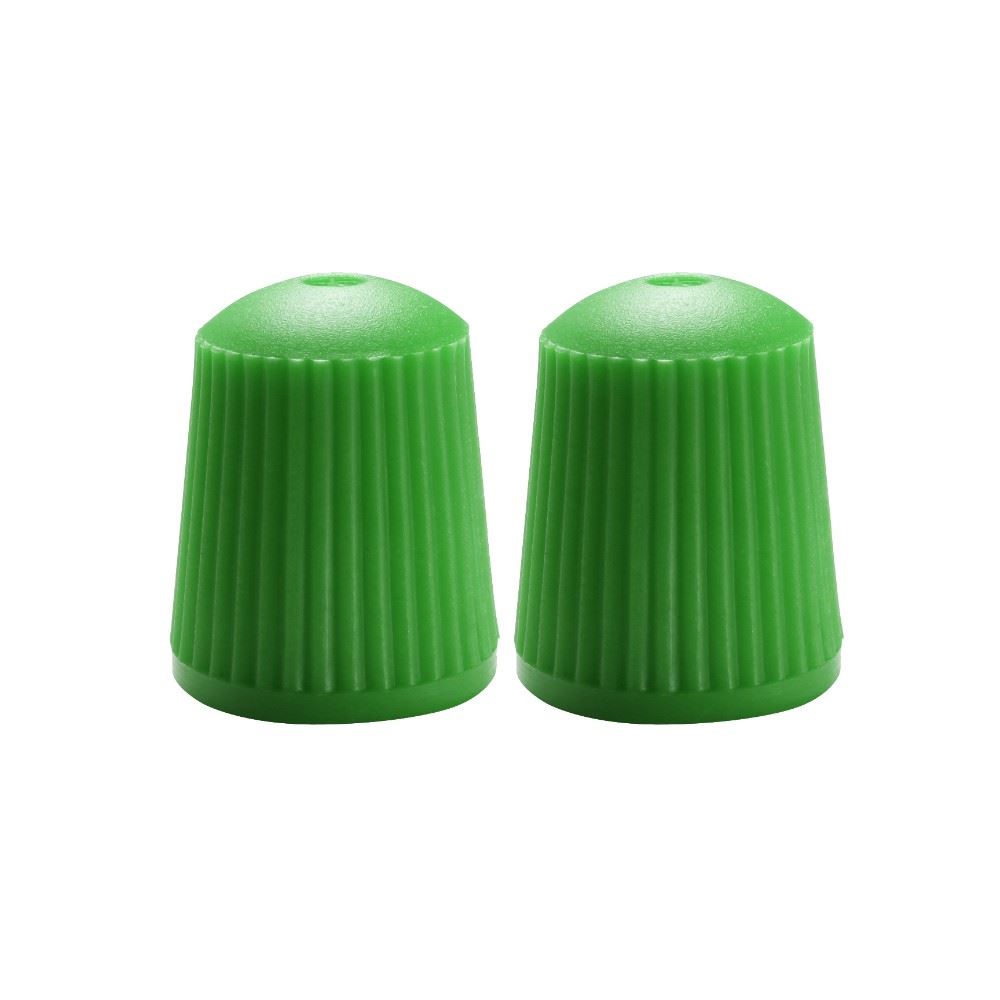 Apico Silicone Valve Caps 10 Pack Green