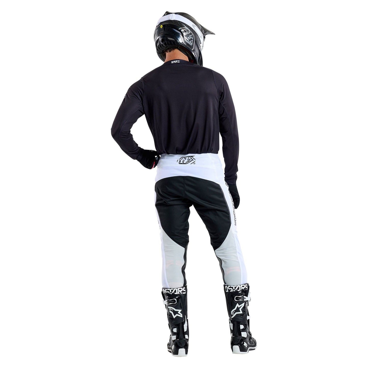 Troy Lee Designs Spring 2025 MX Combo Kit GP PRO AIR Factory Black White