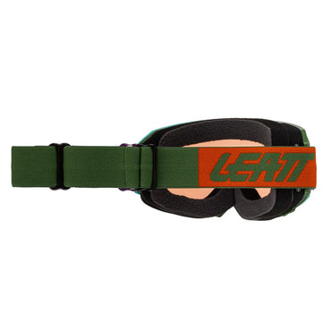 Leatt 2025 Motocross Goggles Vizion 2.5 Forest - Orange Lens