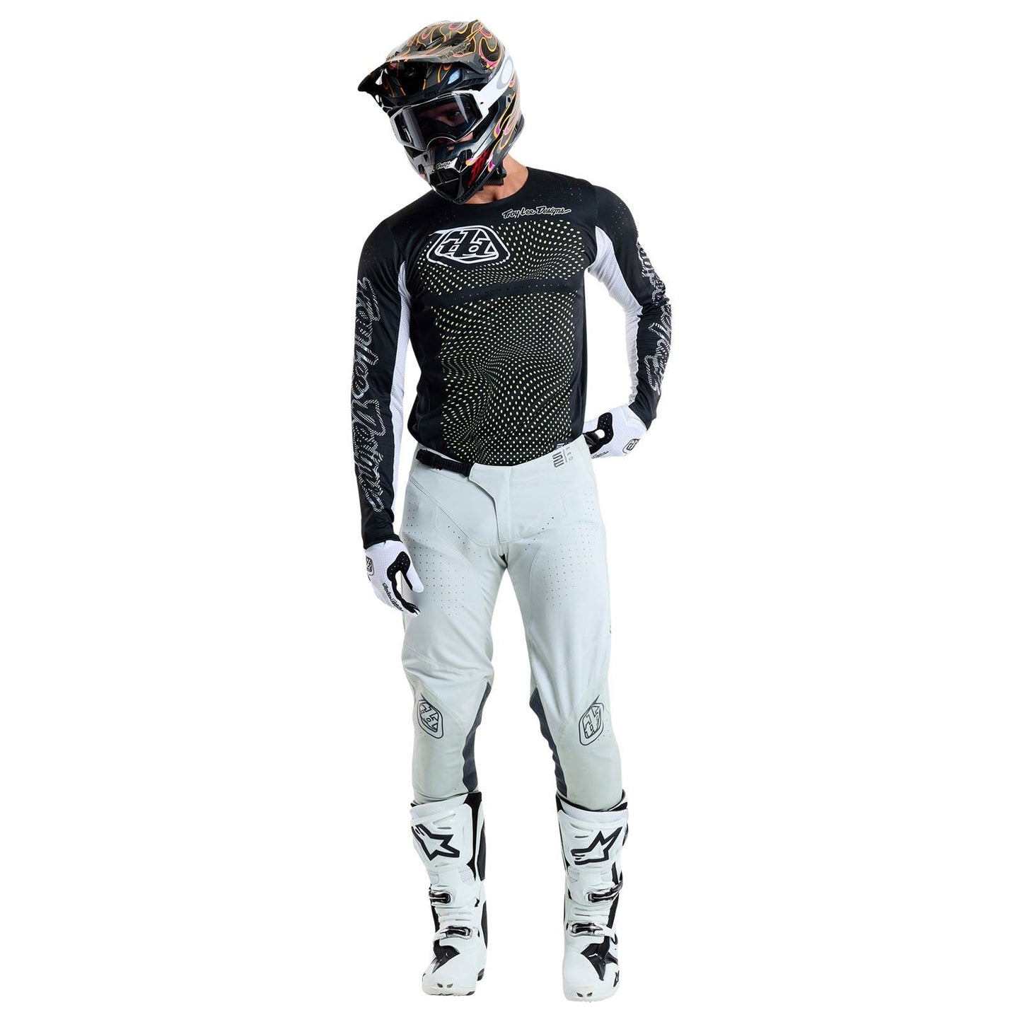 Troy Lee Designs Spring 2025 MX Combo Kit SE PRO Vectra Chalk