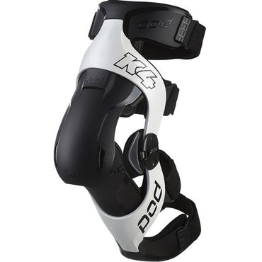 Pod Active K4 2.0 Motocross Knee Braces White
