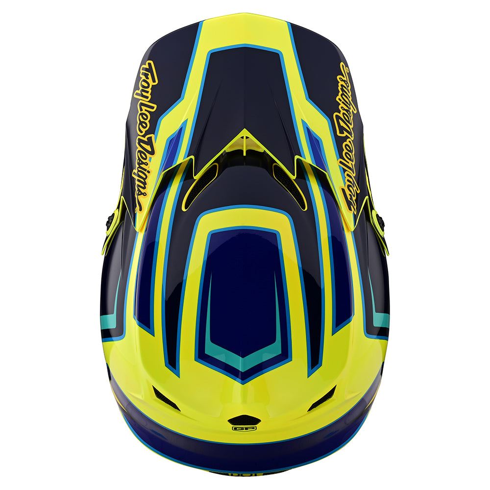 Troy Lee Designs Youth GP Helmet Ritn Yellow