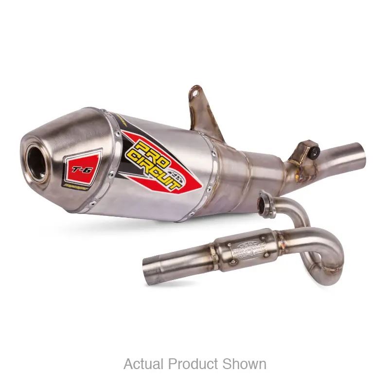 Pro Circuit T-6 Stainless Exhaust System For Honda CRF 250R 2025