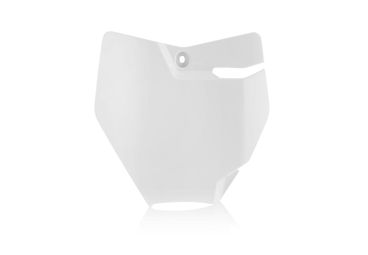 Acerbis Front Number Plate White For Gas Gas MC 65 2021-2023