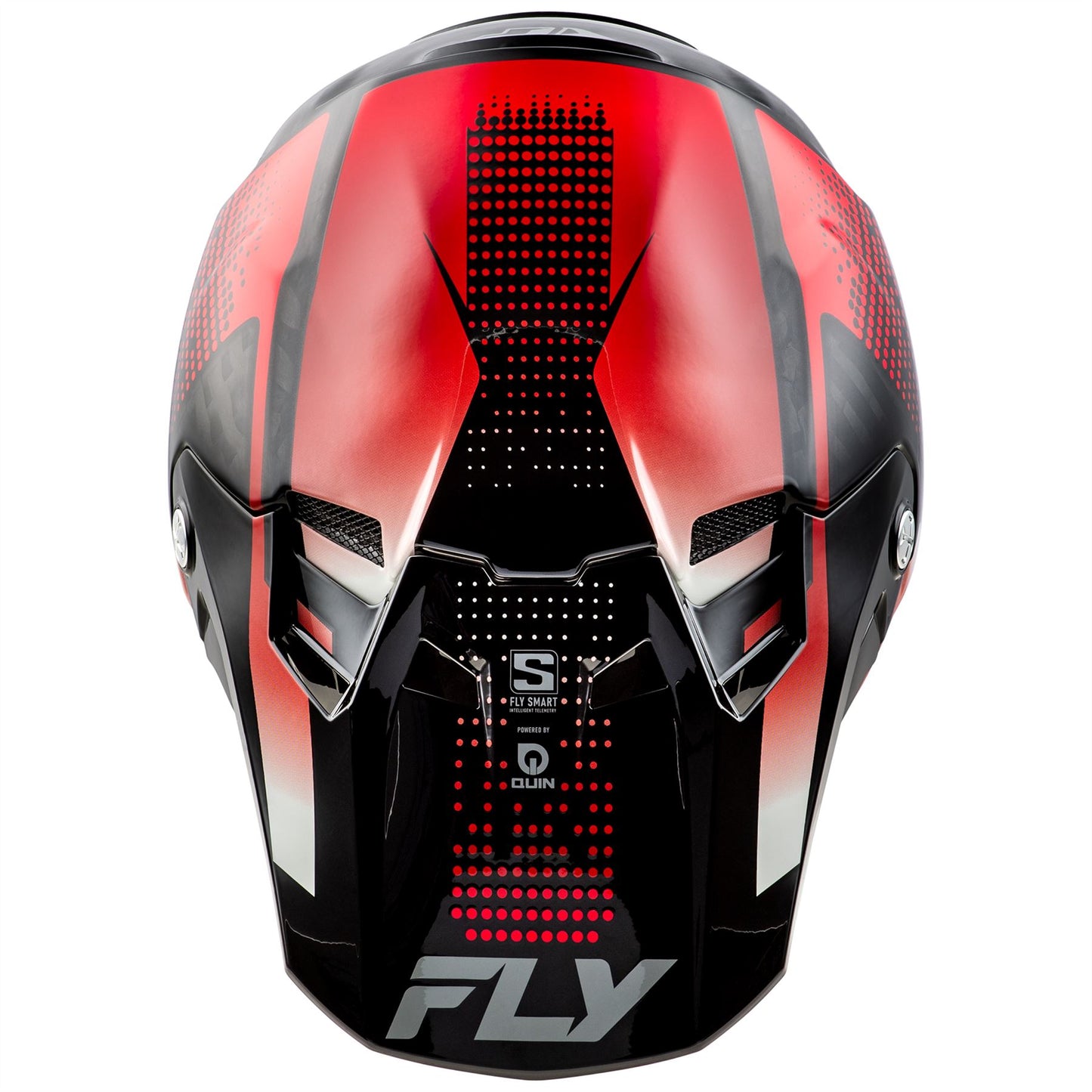 Fly Racing 2025 Formula S Carbon Protocol Motocross Helmet Black Carbon Red