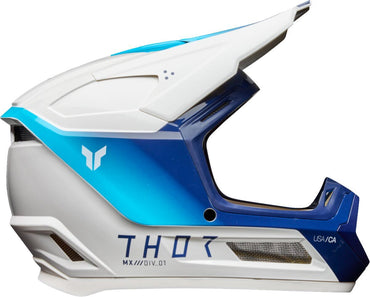 Thor MX Spring 2025 Youth Helmet Fleet Storm White Navy