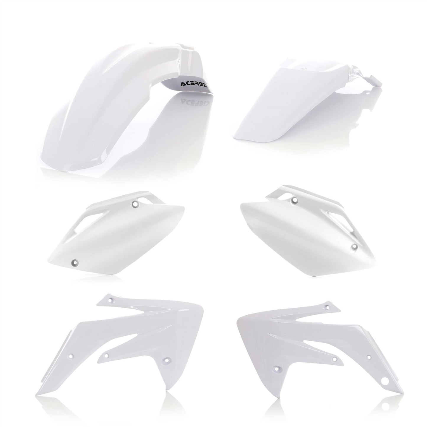 Acerbis Plastic Kit White For HONDA CRF 150 R 2007-2024