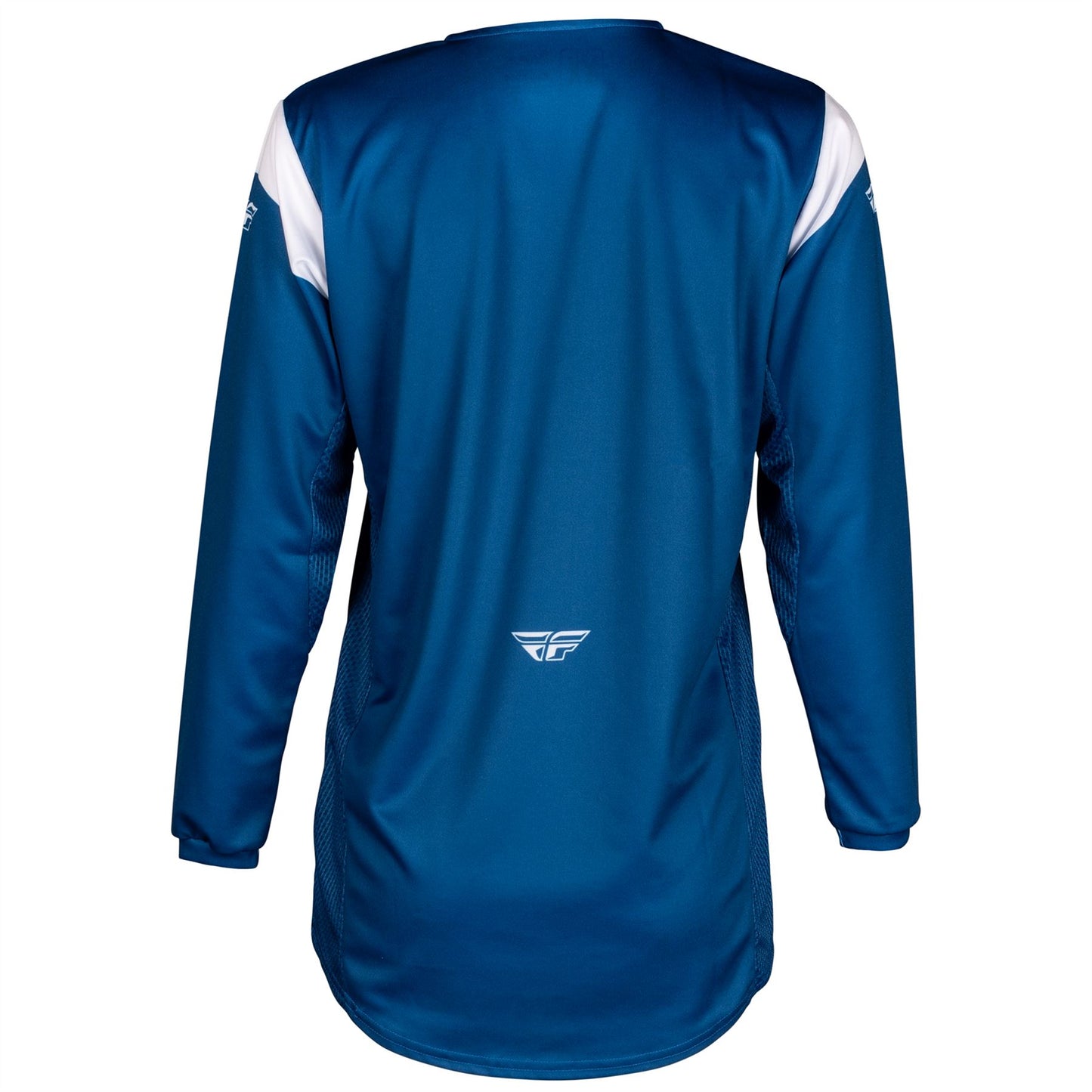 Fly Racing 2025 Youth Kinetic Stoke Motocross Jersey Navy White