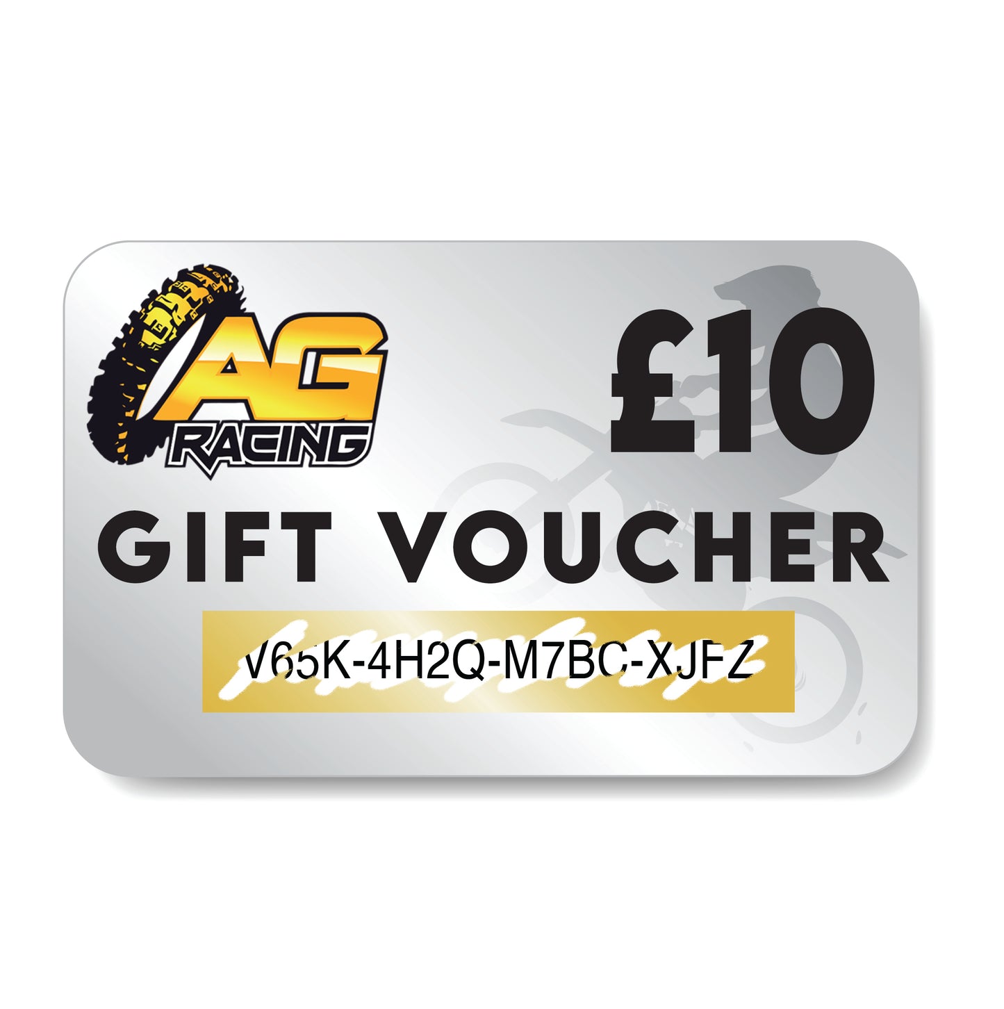 AG Racing Gift Voucher