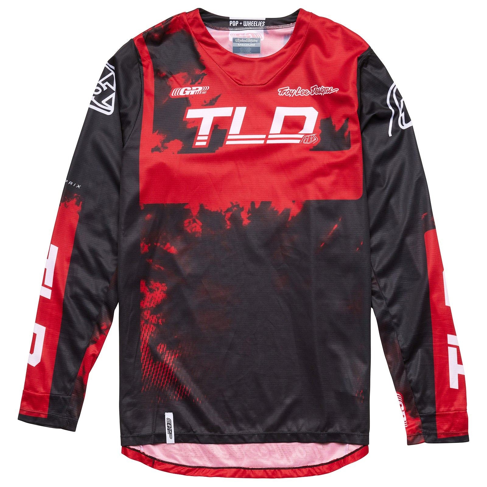 Troy Lee Designs 2025 Youth GP  Astro Red Black Jersey