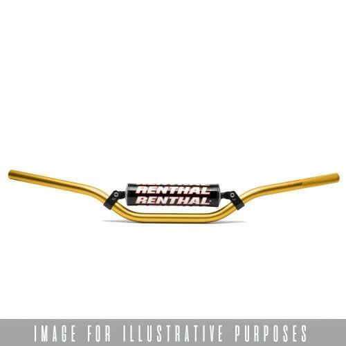 Renthal 7/8 22mm Handlebar Bar Motocross Gold 660-01 5.0 In Trials