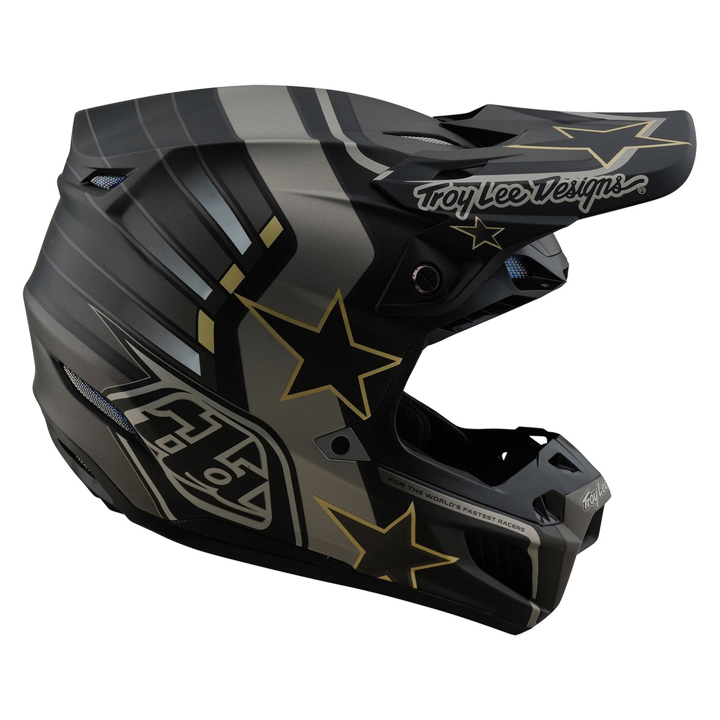 Troy Lee Designs Spring 2025 MX Helmet SE5 Composite Rays Black