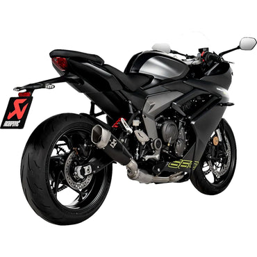 Akrapovic Titanium Black Racing Line Full Exhaust System For Triumph TRIDENT 660 ABS Triple Tribute Edition 2025-2026