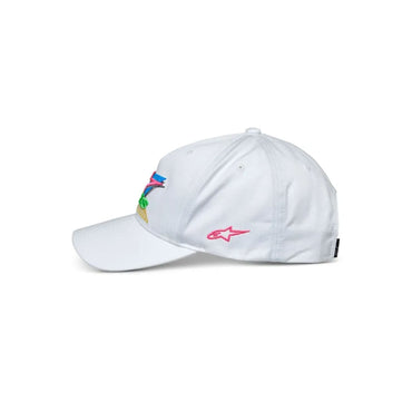 Alpinestars Vivid Curved Snapback Cap White
