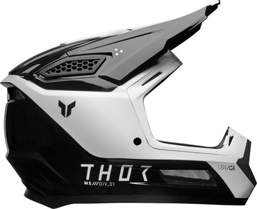Thor MX Spring 2025 Helmet Fleet Storm Black White