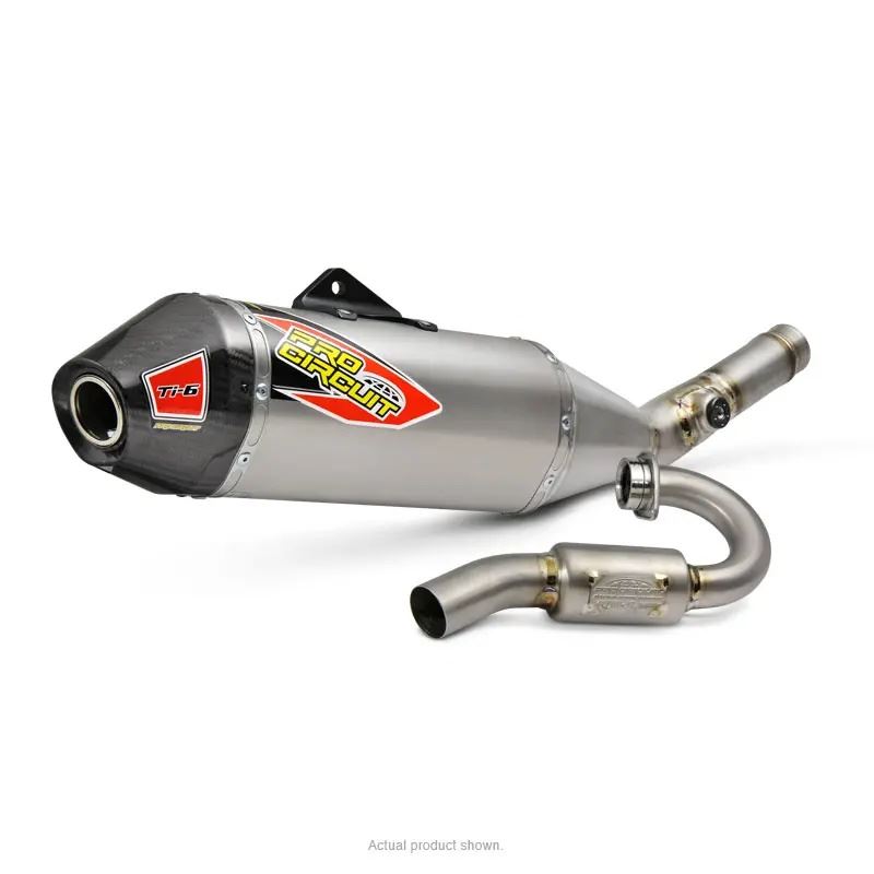 Pro Circuit Ti-6 Titanium Exhaust System For Kawasaki KX 250 2017-2019
