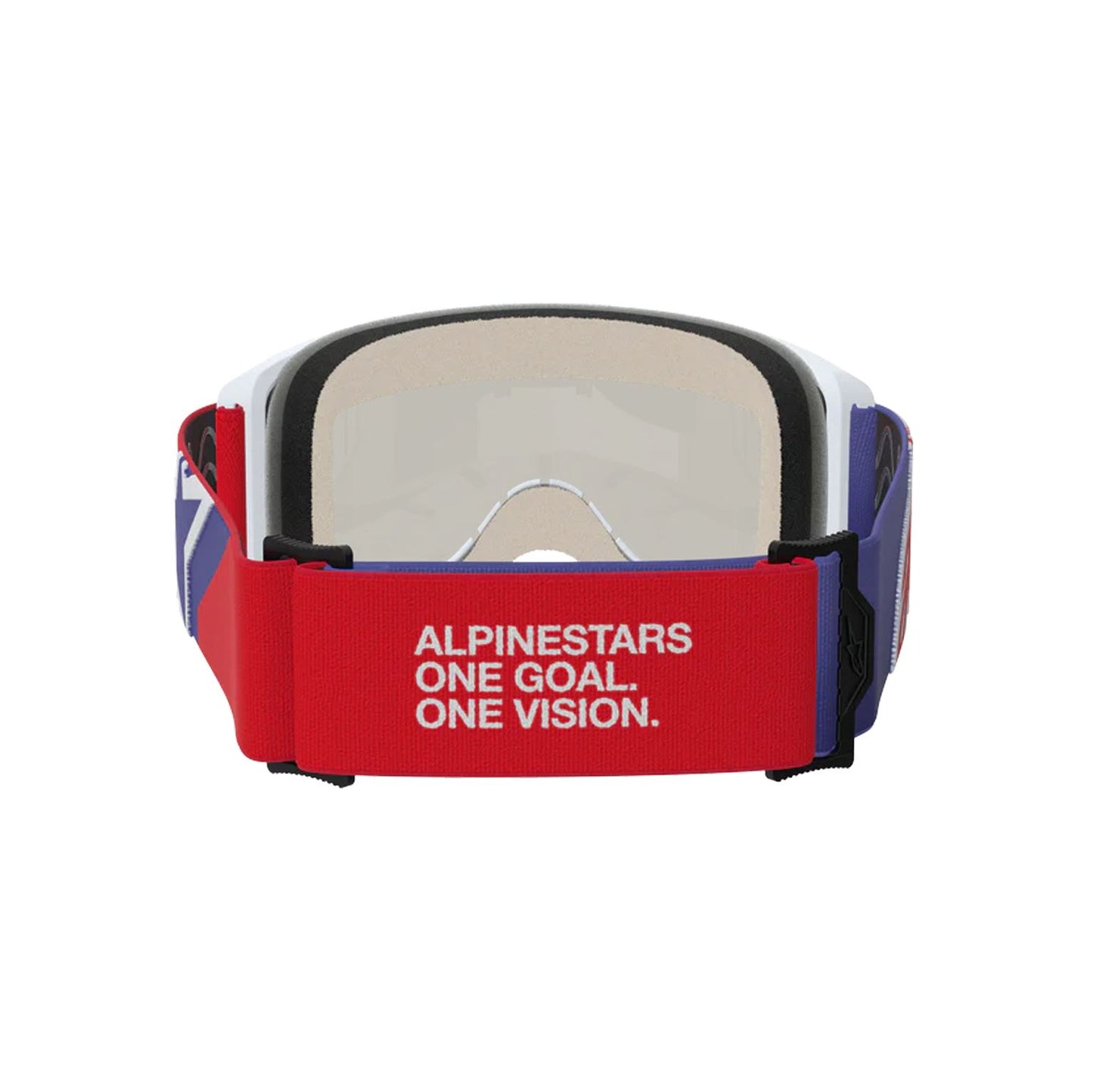 Alpinestars 2026 Vision 5 Corp Motocross Goggles Red Purple Mirror Red One Size