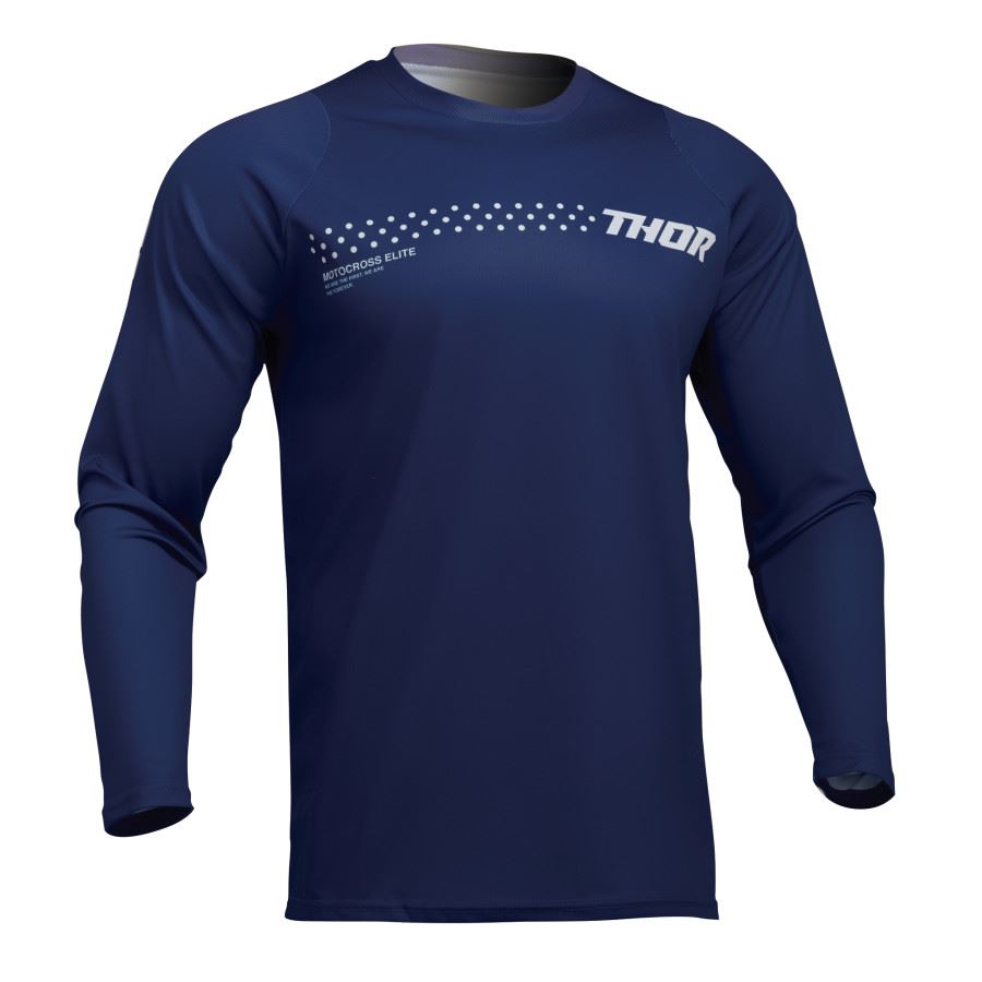 Thor 2025 Youth Sector Minimal Navy Motocross Jersey