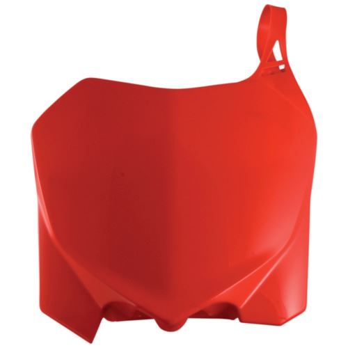 Acerbis Front Number Plate Red 0013147.110